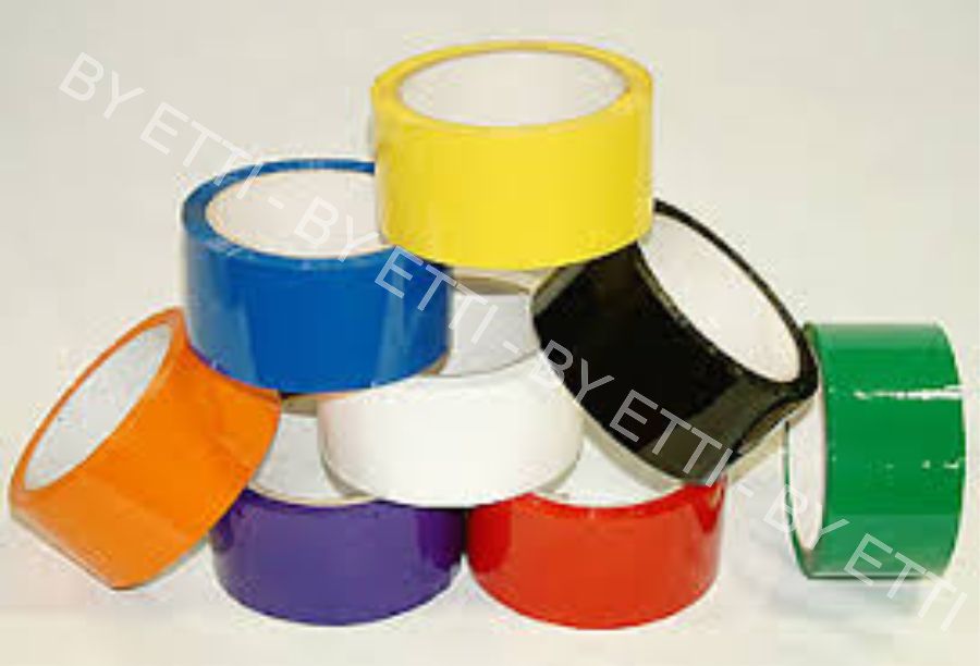 Nastri adesivi colorati per imballo ONTARIO confezione da 24